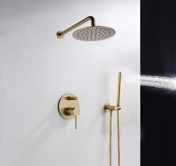 Set de dus incastrabil Rea Lungo L + box, auriu lucios