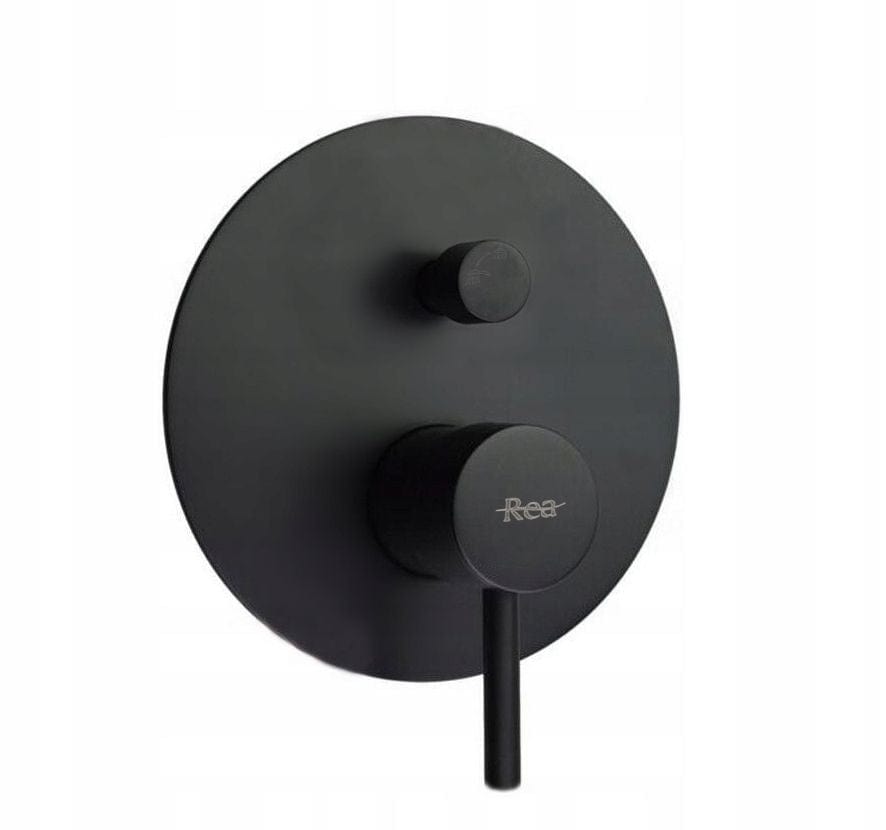 Set de dus incastrat Rea Lungo + Box, negru mat