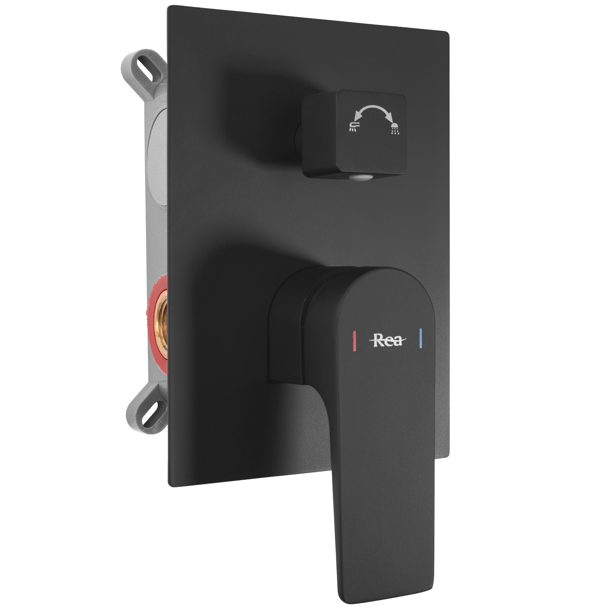 Set de dus incastrat Rea Moby, negru mat