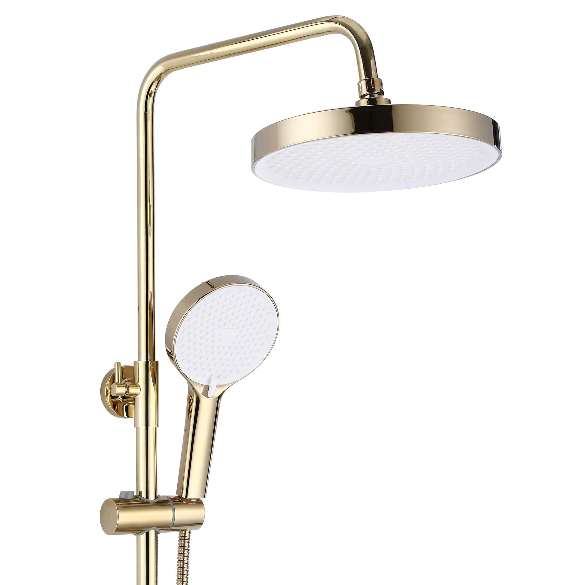 Set de dus Rea Bloom, auriu lucios cu alb