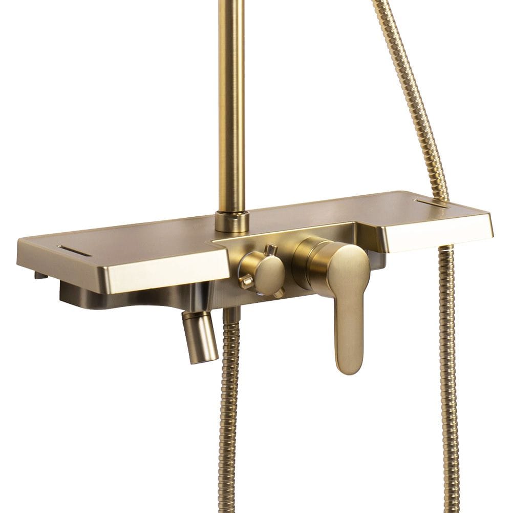 Set de dus Rea Bravo, auriu periat