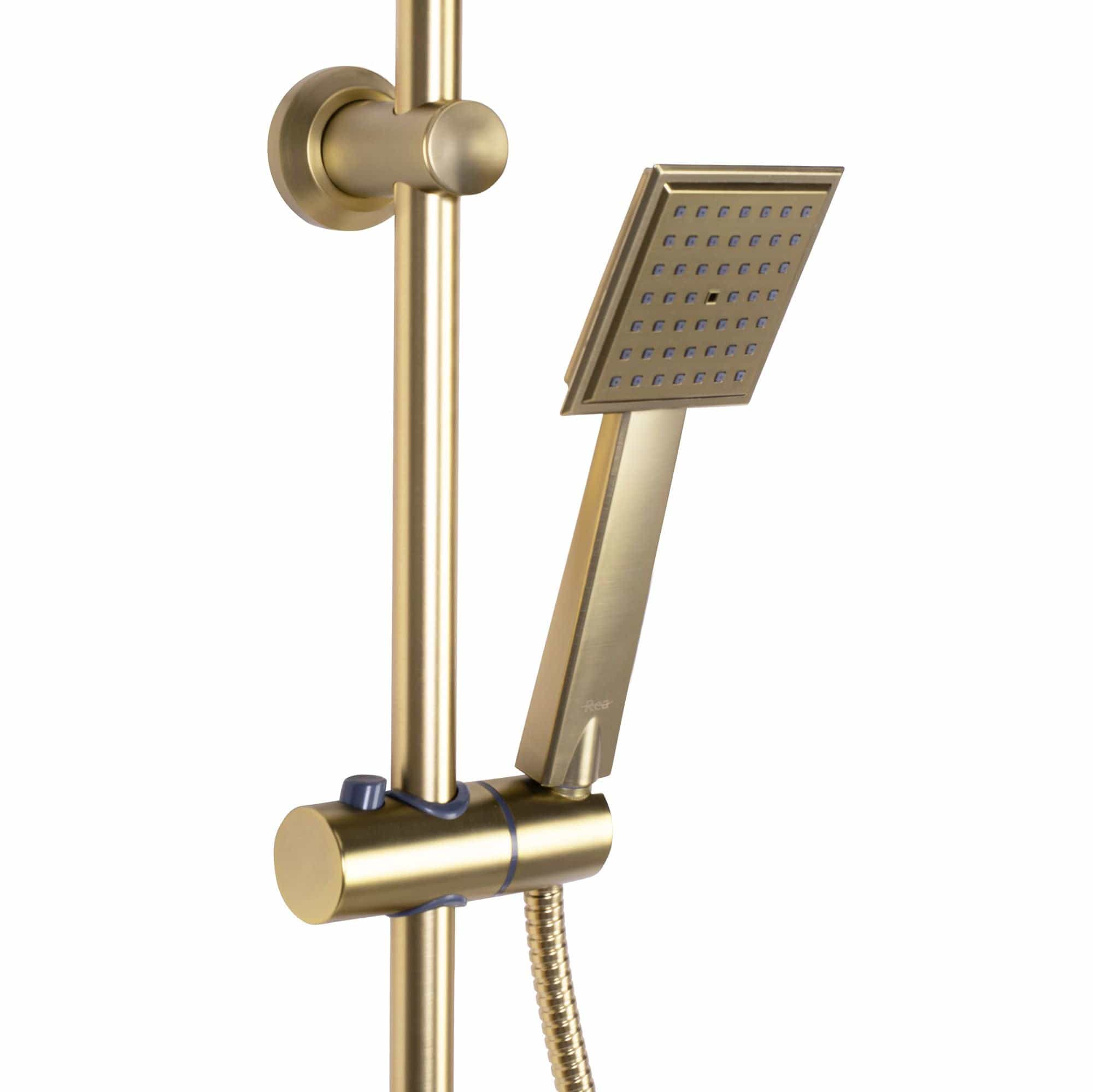 Set de dus Rea Bravo, auriu periat