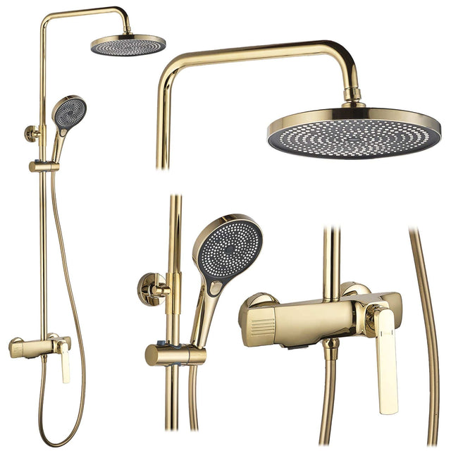 Set de dus Rea Rebel, auriu lucios