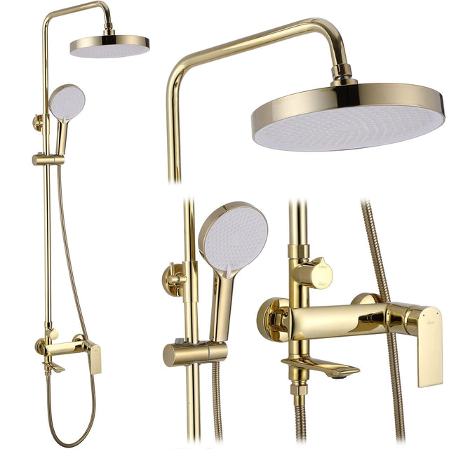 Set de dus Rea Veneta, auriu lucios