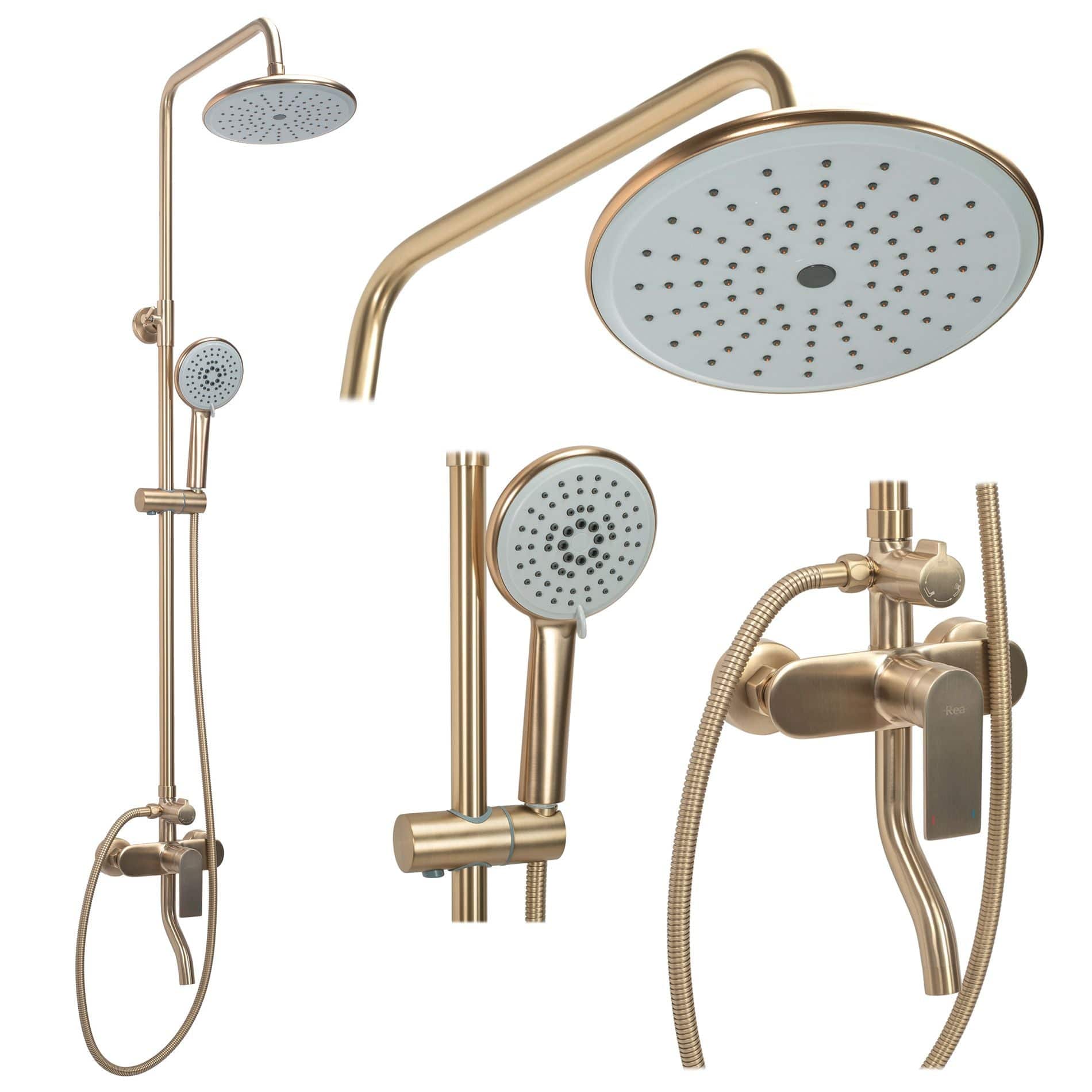 Set de dus Rea Verso, auriu periat
