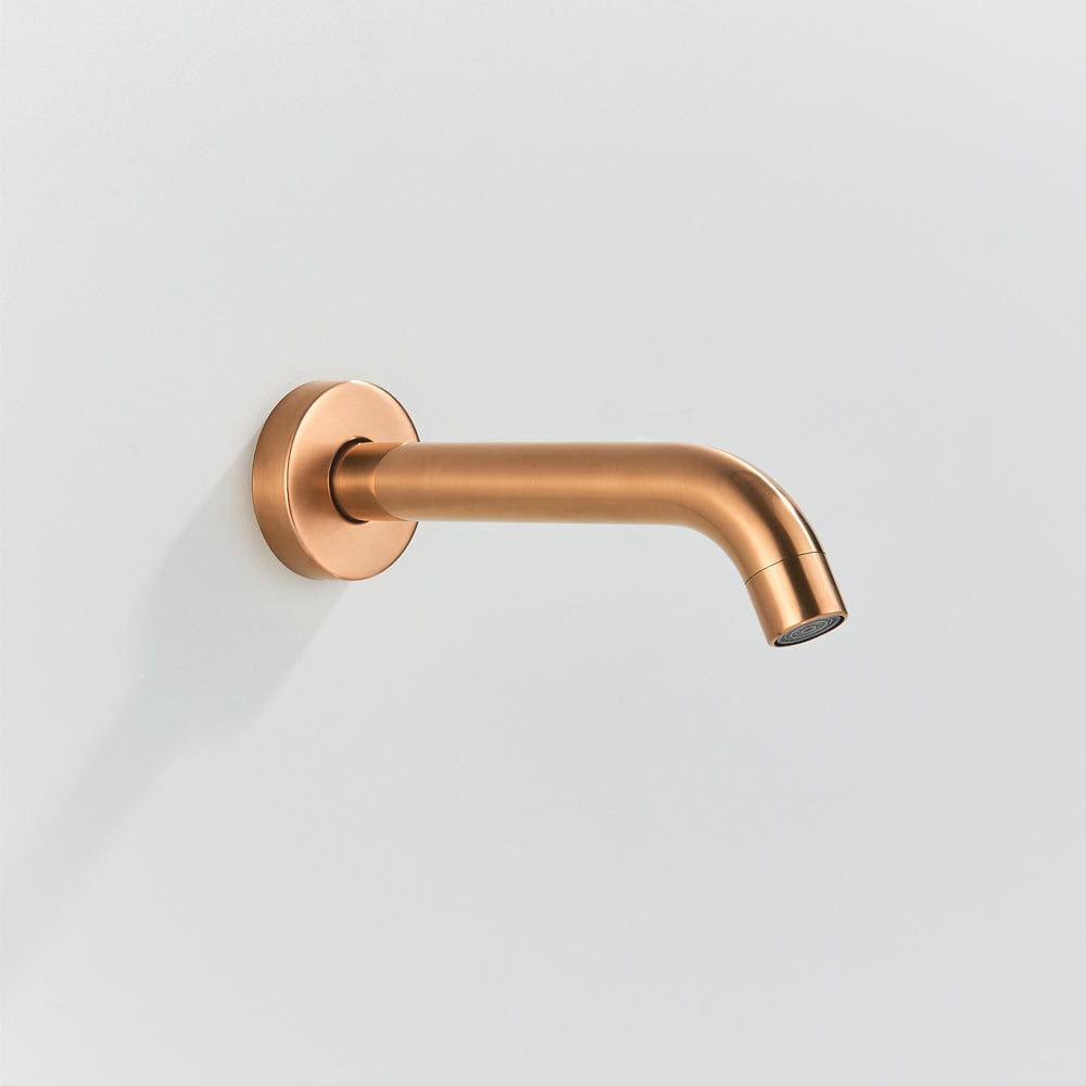 Set de dus Rose Gold cu montaj in tavan, 3 functii de curgere, para rotunda tip ploaie 25 cm, cod 1502