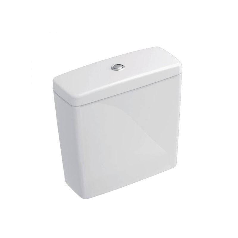 Set vas WC stativ Villeroy & Boch, O.Novo, direct flush, cu rezervor si capac soft close, alb