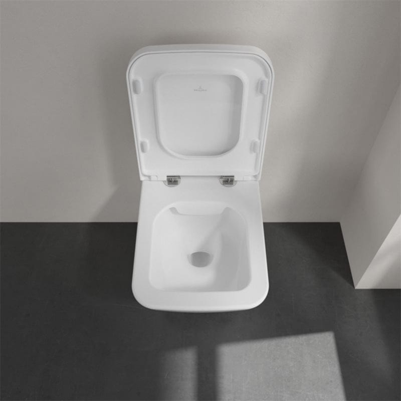 Set vas WC suspendat Fanion, cu capac soft close, quick release, alb