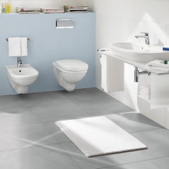Set vas WC suspendat Villeroy & Boch, O.Novo, cu capac soft close, COMPACT, direct flush, finisaj alb