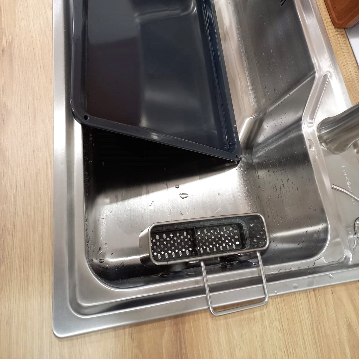 Suport inox pentru burete si accesorii curatare chiuveta, cod: 6035