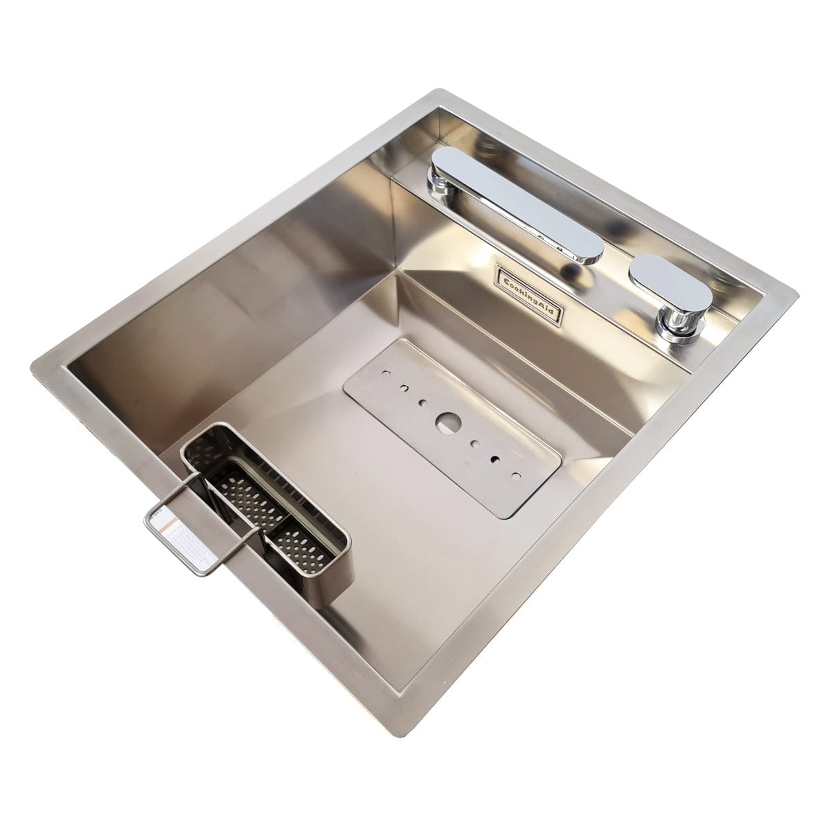 Suport inox pentru burete si accesorii curatare chiuveta, cod: 6035