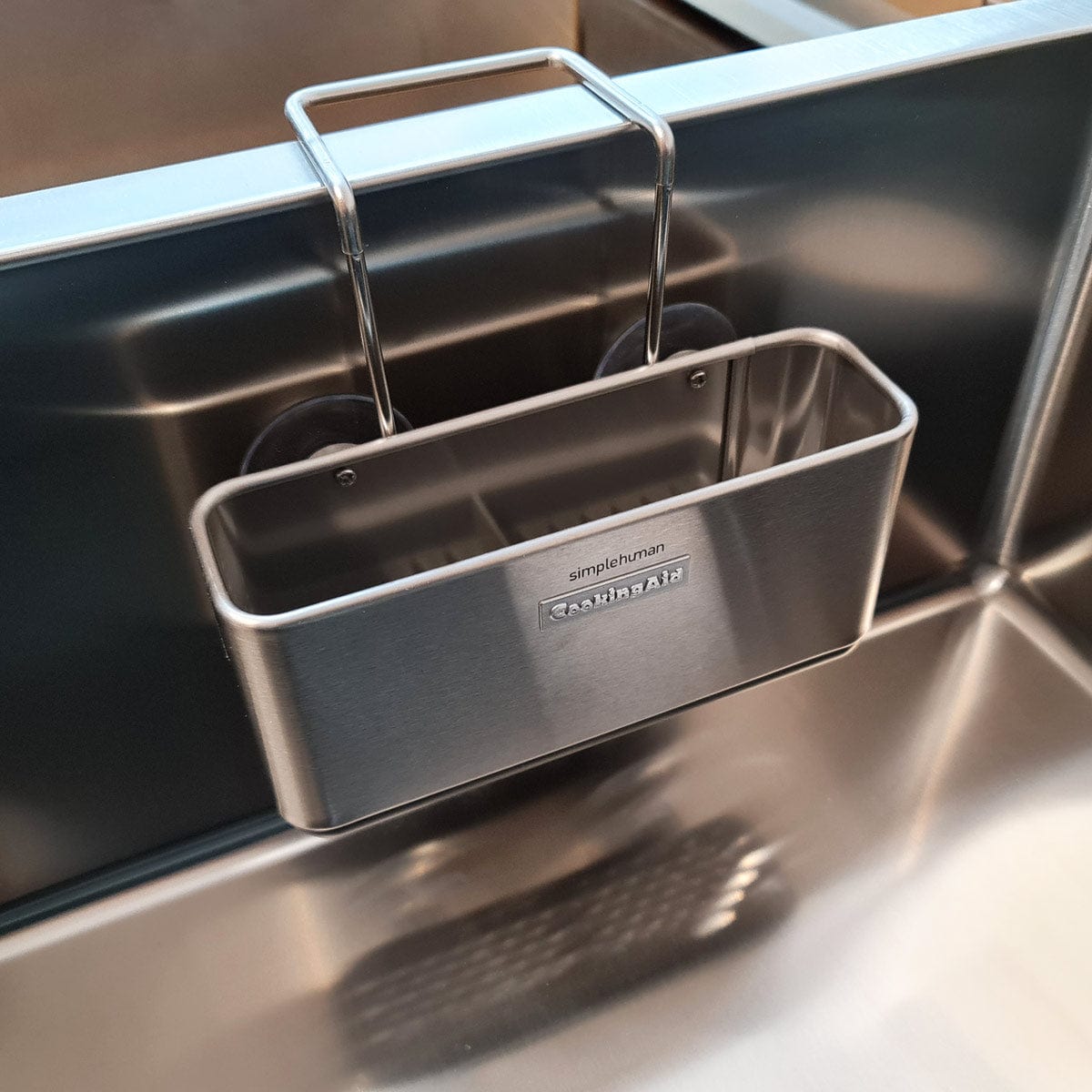Suport inox pentru burete si accesorii curatare chiuveta, cod: 6035