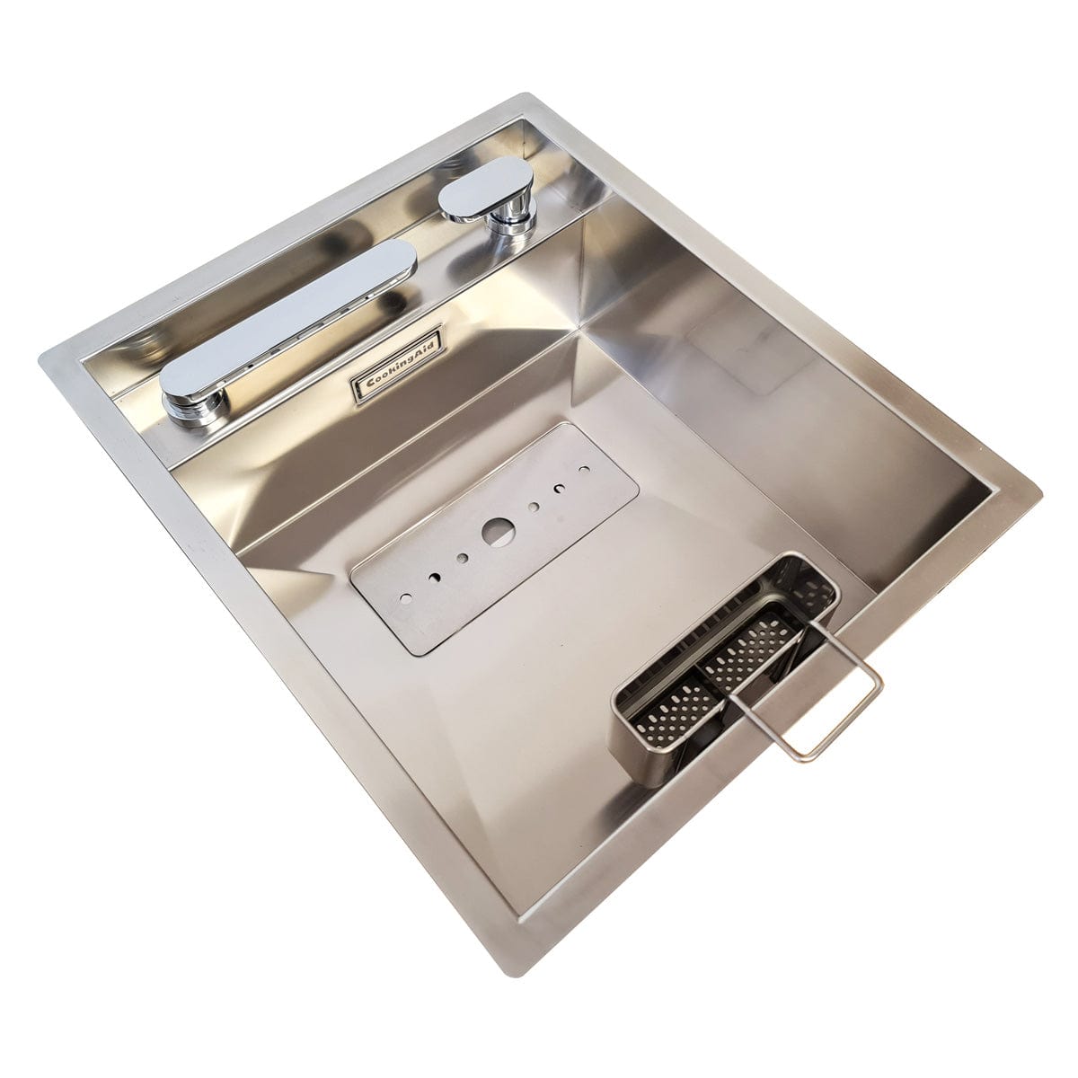 Suport inox pentru burete si accesorii curatare chiuveta, cod: 6035