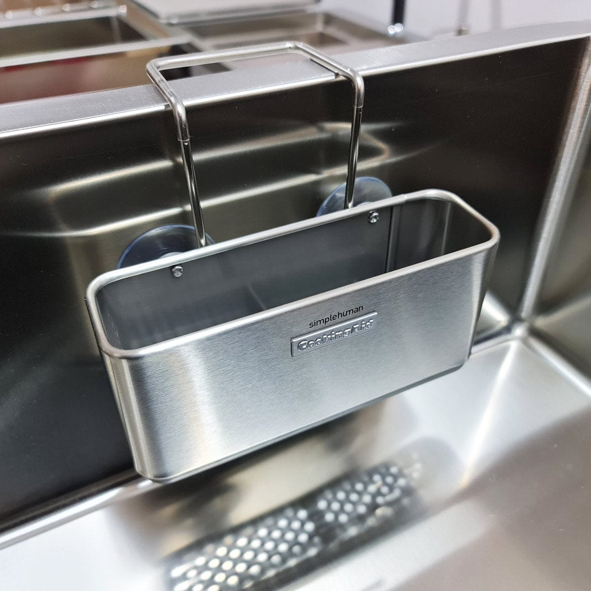 Suport inox pentru burete si accesorii curatare chiuveta, cod: 6035