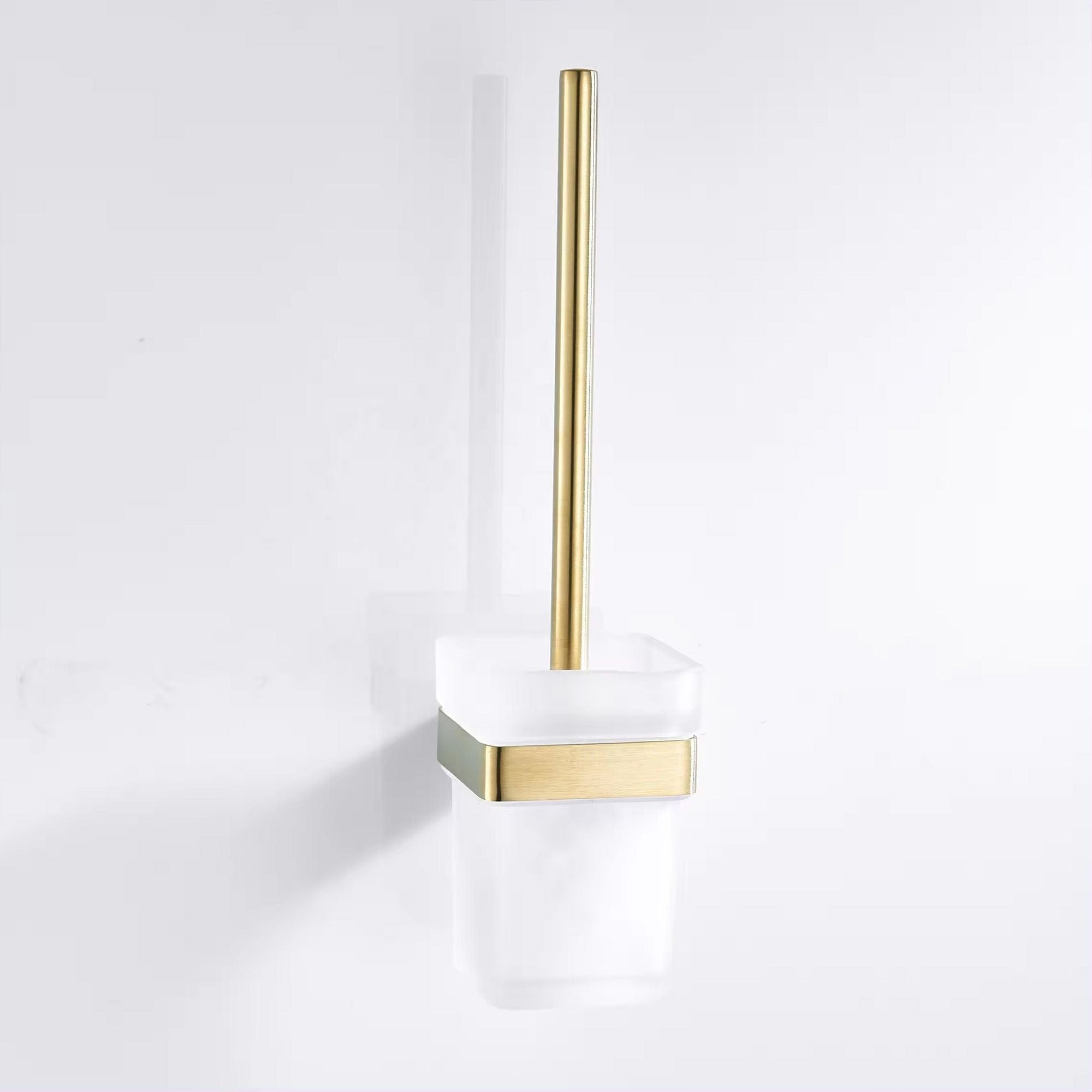 Suport perie wc Rea, auriu