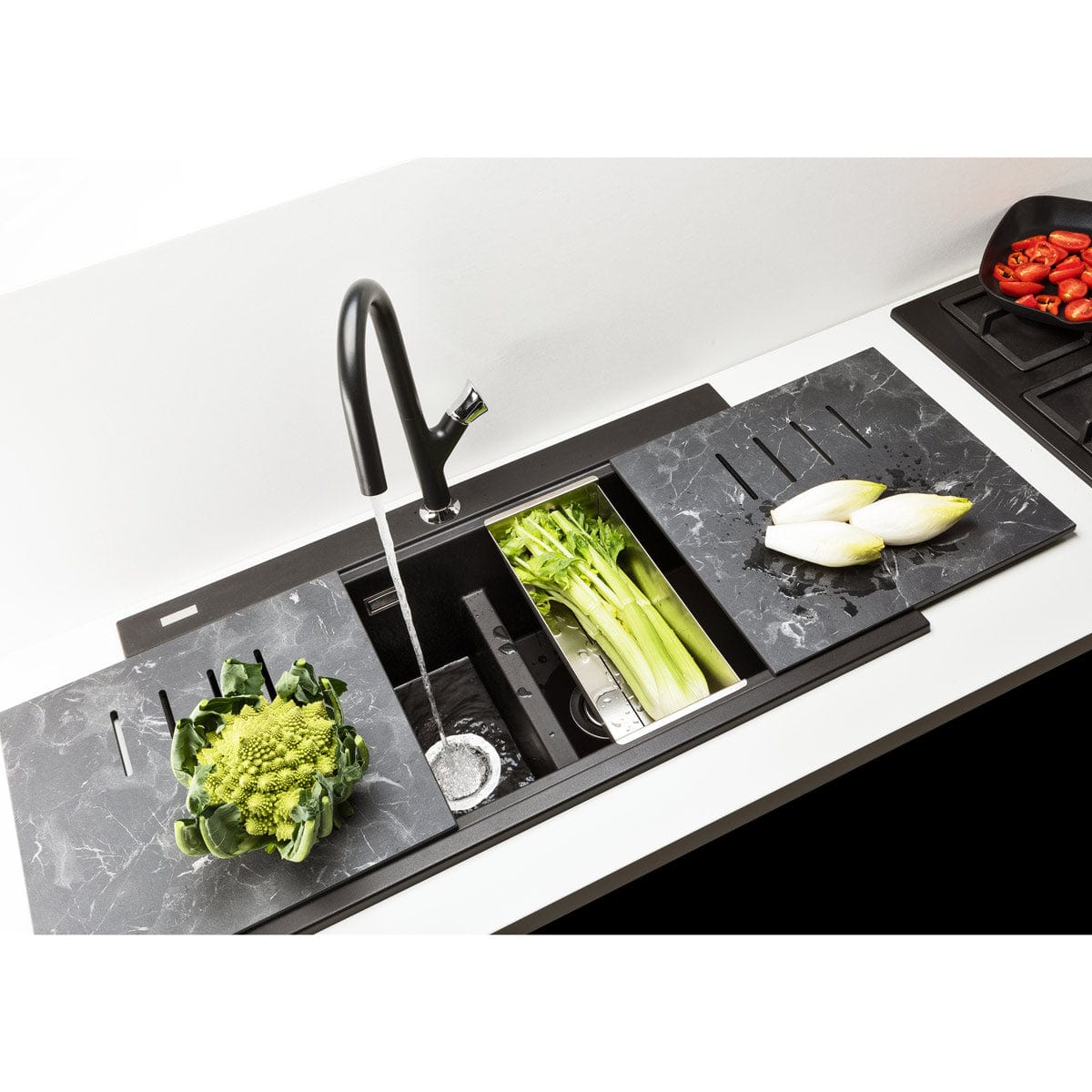 Tocator HPL Ardesia pentru chiuveta, cod:6030