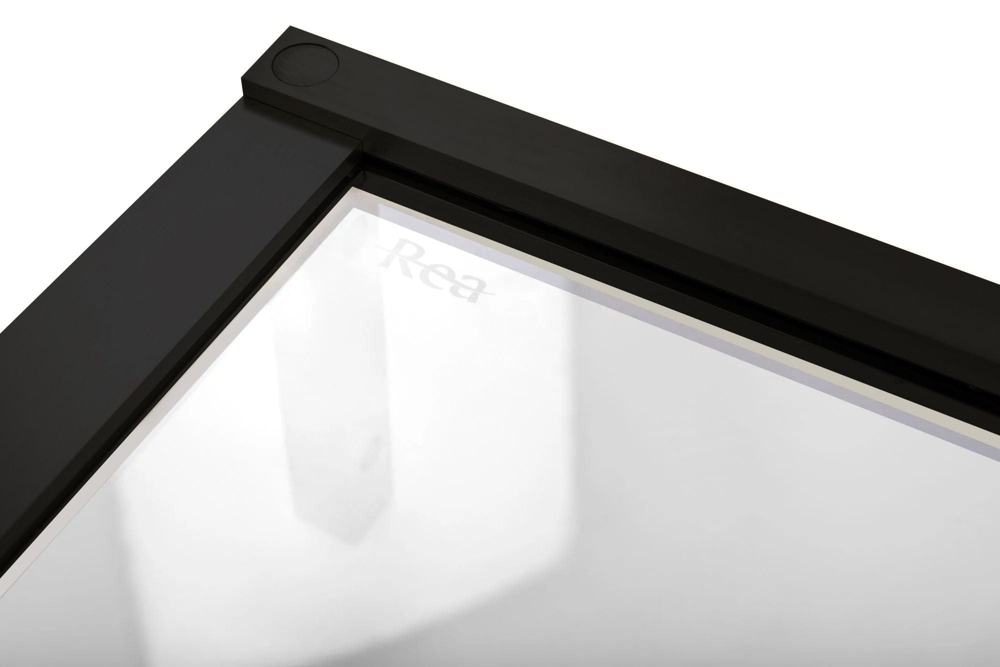 Usa pentru dus Rea Hugo, negru mat, 90 cm