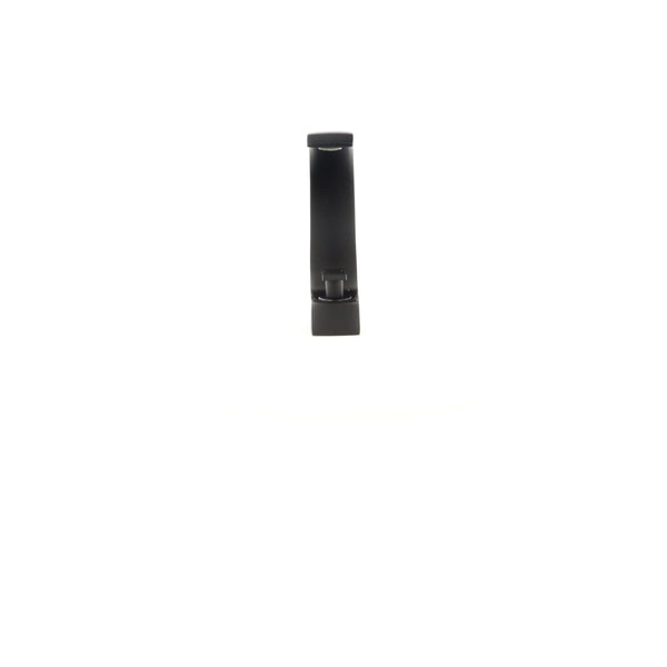 Bateria pentru lavoar Deko Matte, curbata in forma de C, negru mat, cod 1379